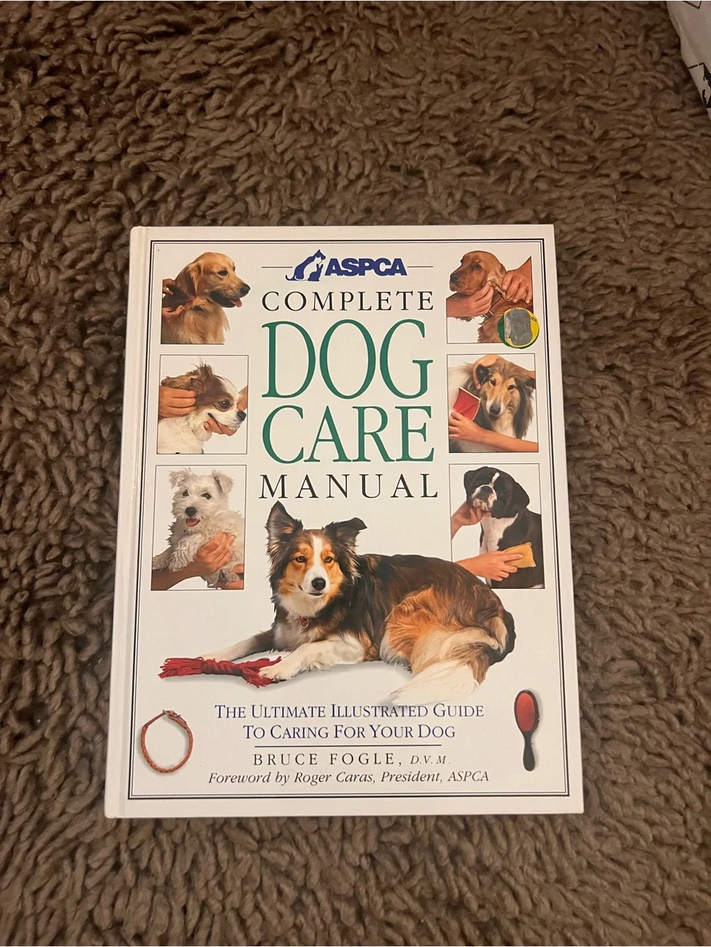 Complete Dog Care Manual - White/Cream Cover